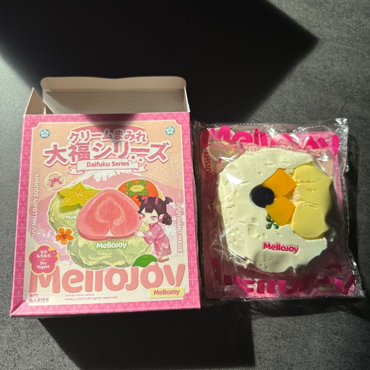 即日発送【検品済】Mellojoy 大福シリーズ クリームまみれ大福