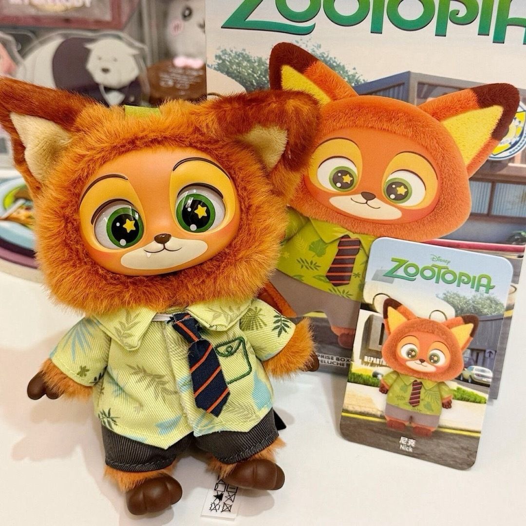 MINISO ズートピア2 ぬいぐるみペンダント Zootopia 1ボックス｜Yahoo
