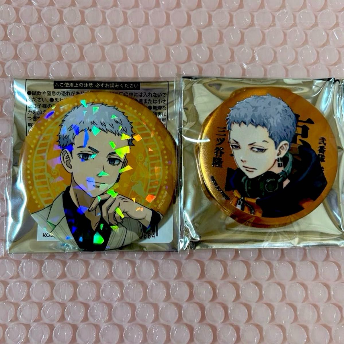 三ツ谷隆 マットメタリック缶バッジ｜Yahoo!フリマ（旧PayPayフリマ）