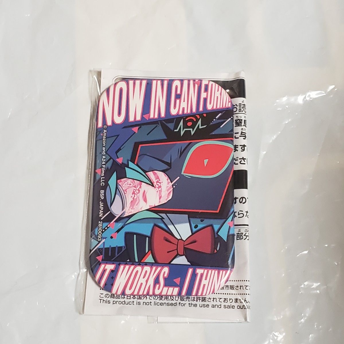 ヴェルベット ハズビンホテルへようこそ スクエア缶バッジ プライズ