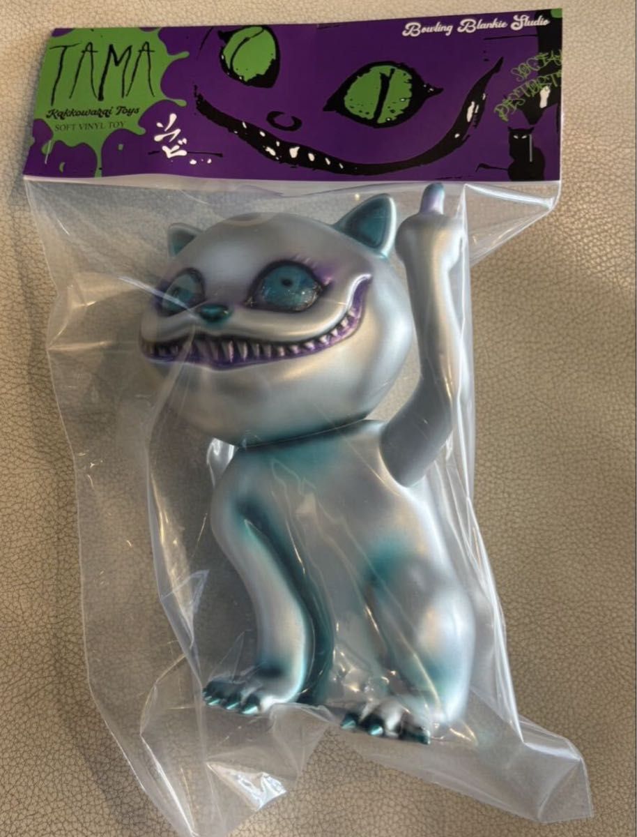 かっこわらい雑貨店 タマ Fuckin TAMA 蓄光 フィギュア ソフビ sofvi