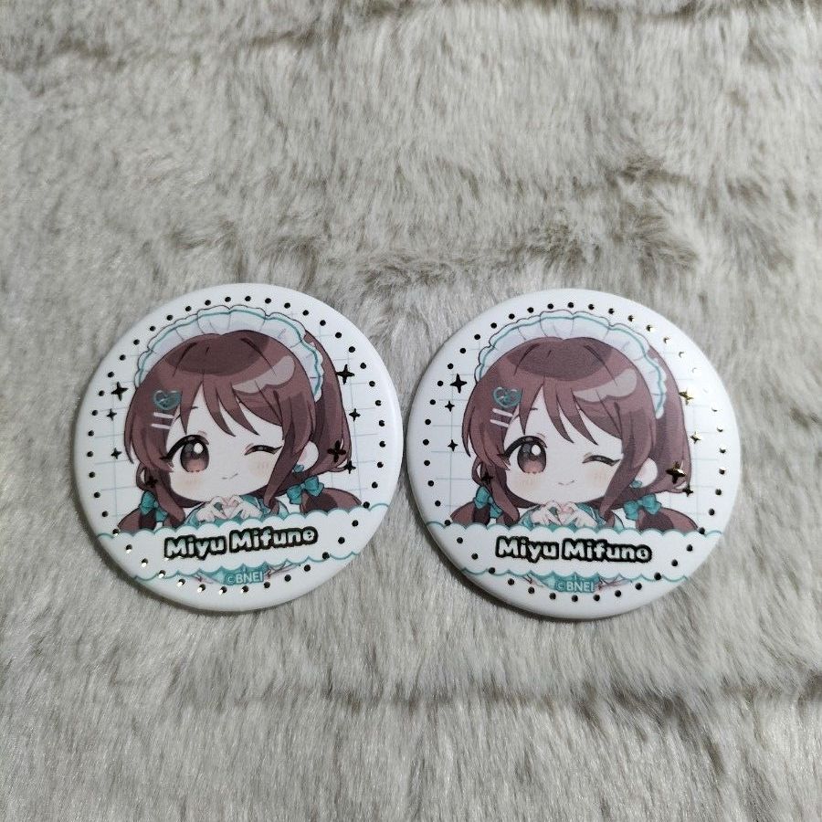 三船美優 缶バッジ アイドルマスターシンデレラガールズ デレマス