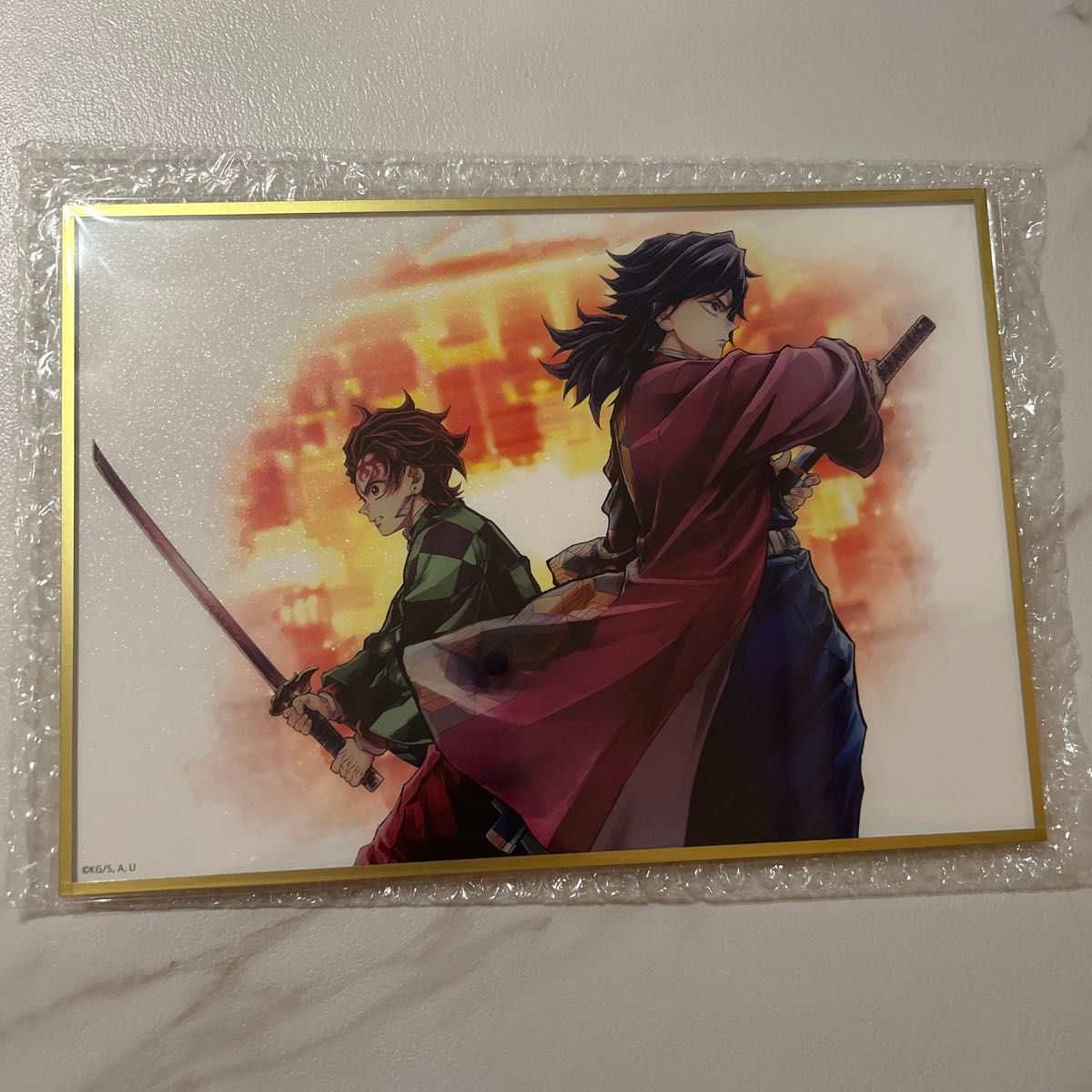 冨岡義勇 アクリル原画色紙 ufotable 鬼滅の刃 義勇｜Yahoo!フリマ（旧