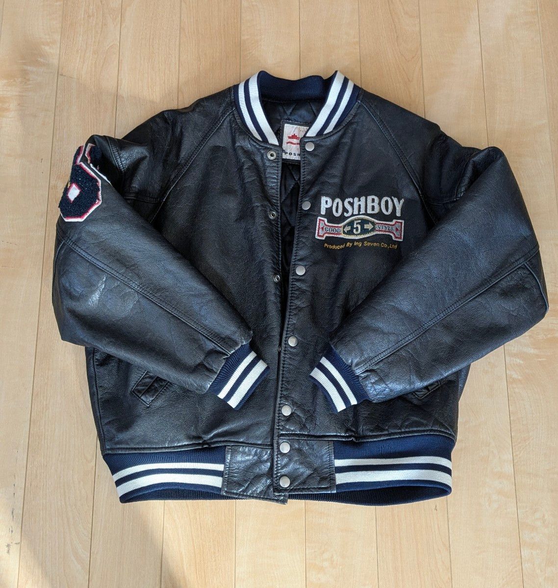 nano universe ナノユニバース 羊革 レザー ライダースジャケット M