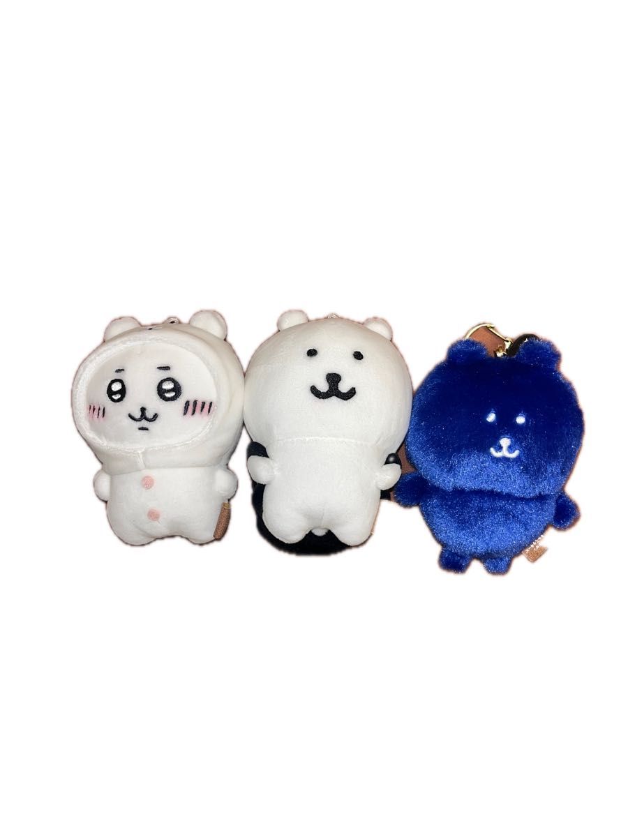 ナガノマーケット ナガノくま×ちいかわ フィギュアマスコット