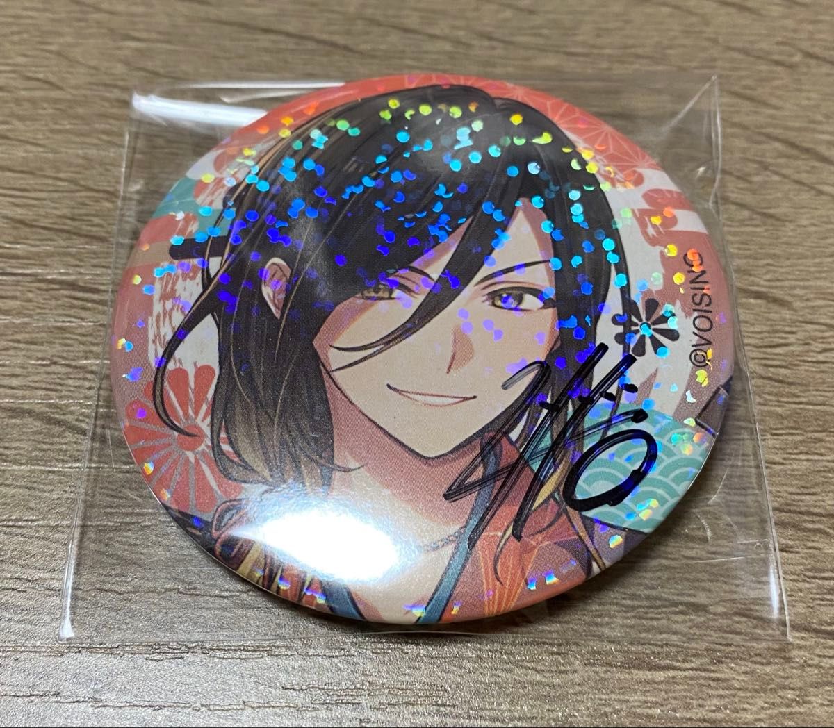 プロセカ 青柳冬弥 サンリオコラボ グリッター缶バッジ｜Yahoo!フリマ