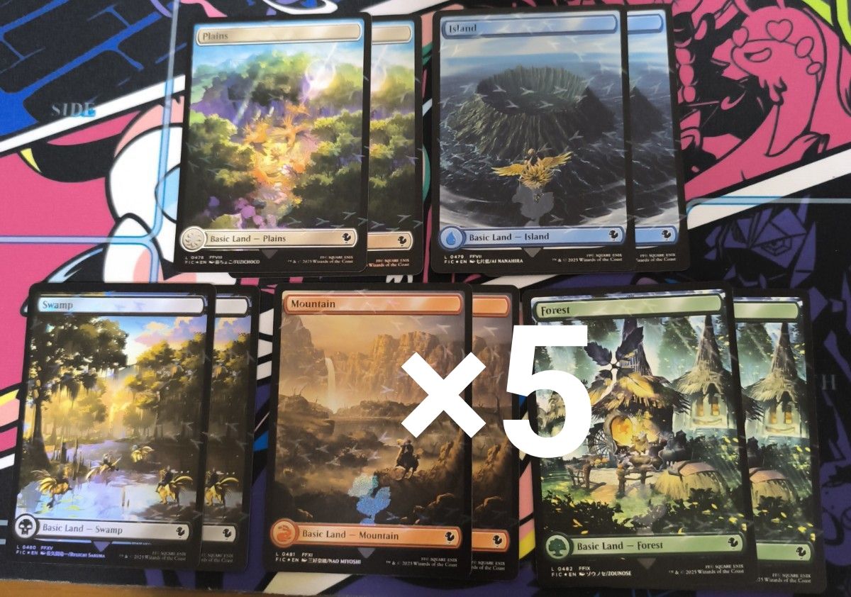 基本土地各種2枚 チョコボトラック・Foil 日本語 10枚セット｜Yahoo