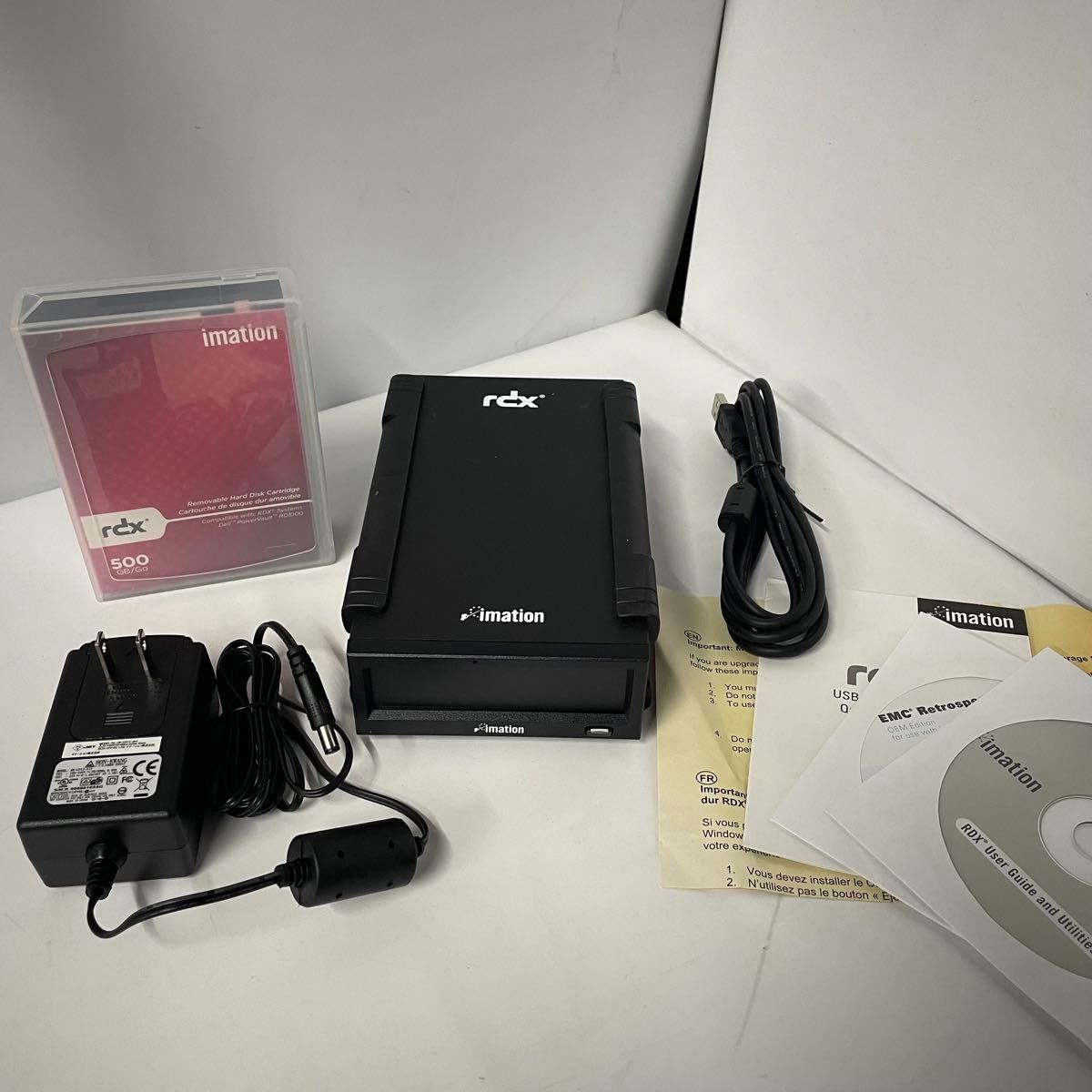 美品】imation RDX-USB RDX-500GB イメーション｜Yahoo!フリマ（旧