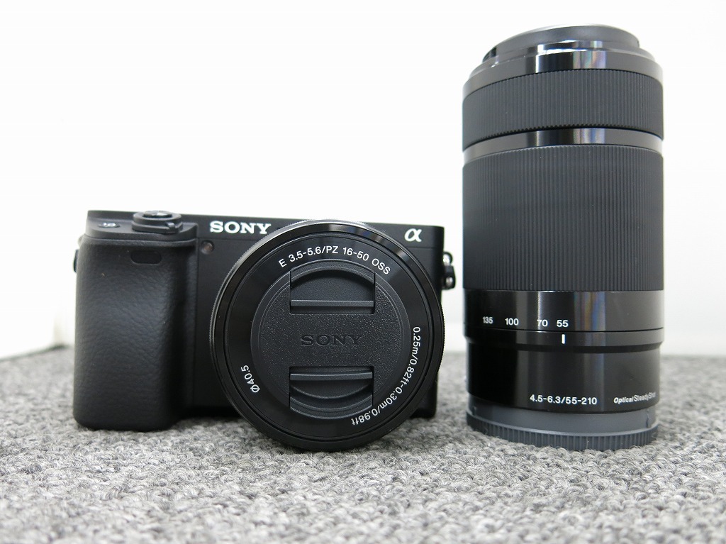 SONY α6400 ILCE-6400Y ダブルズームレンズキット オークション比較