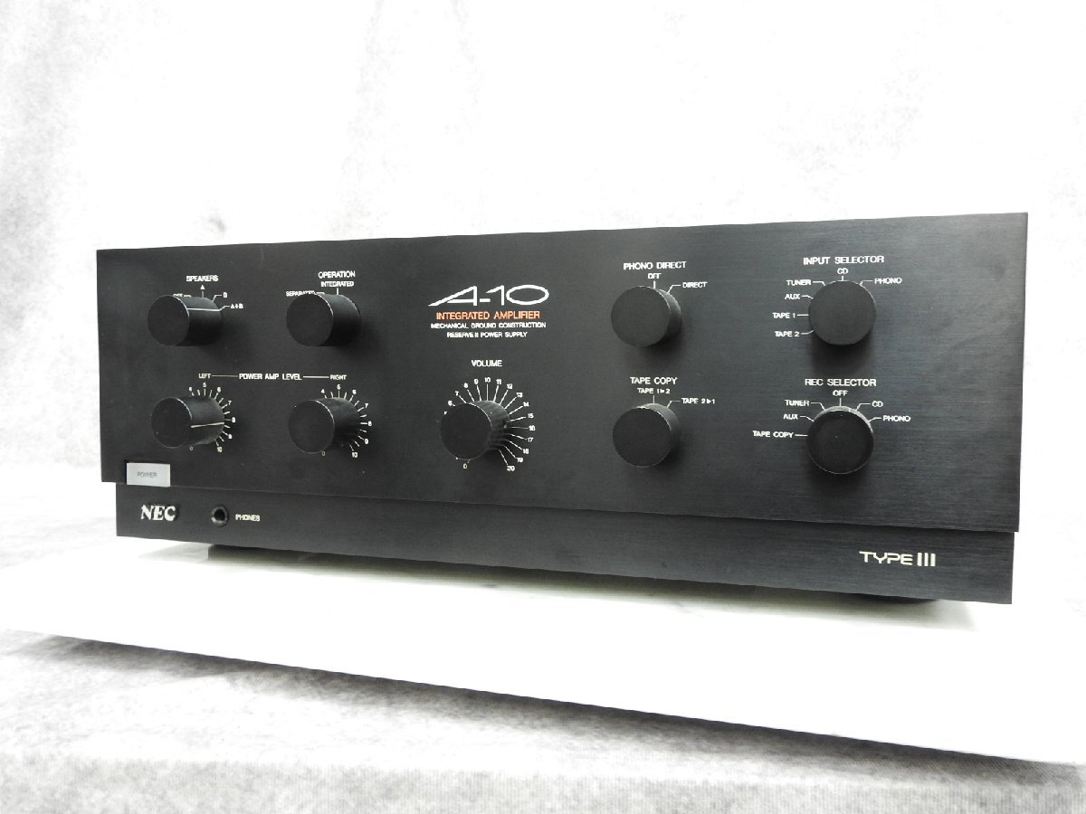 Yahoo!オークション -「nec a-10 アンプ」(アンプ) (オーディオ機器)の