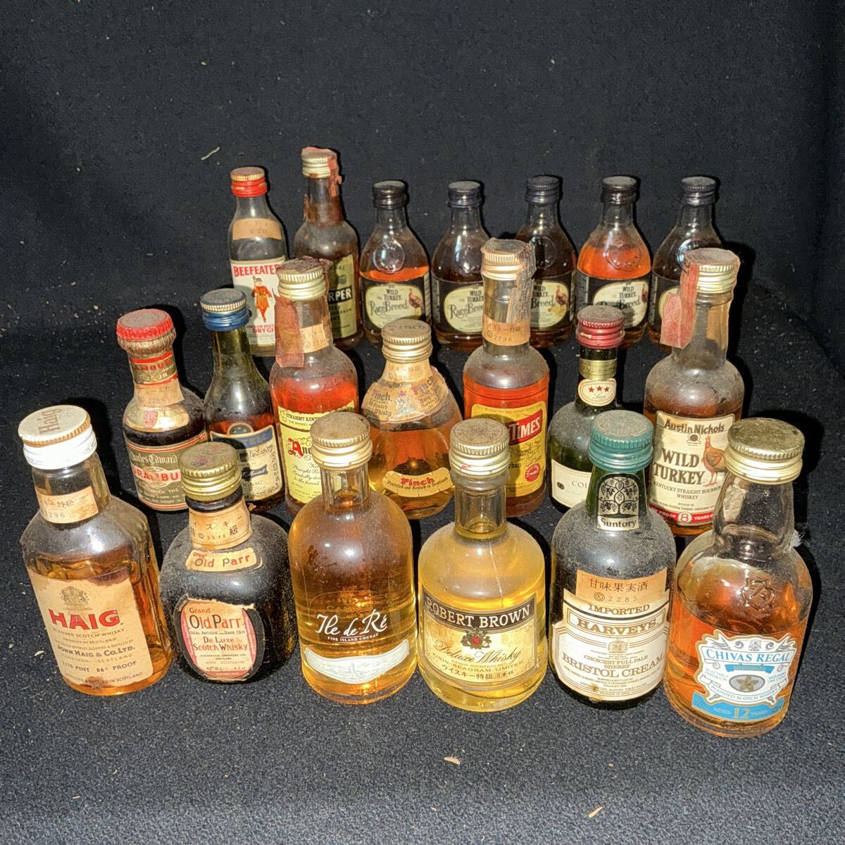 Yahoo!オークション -「ワイルドターキー ミニボトル」の落札相場