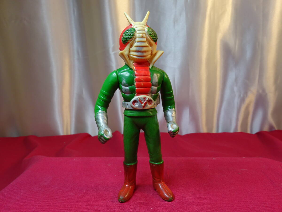 Yahoo!オークション -「仮面ライダーv3 ソフビ」(ビンテージ) の落札