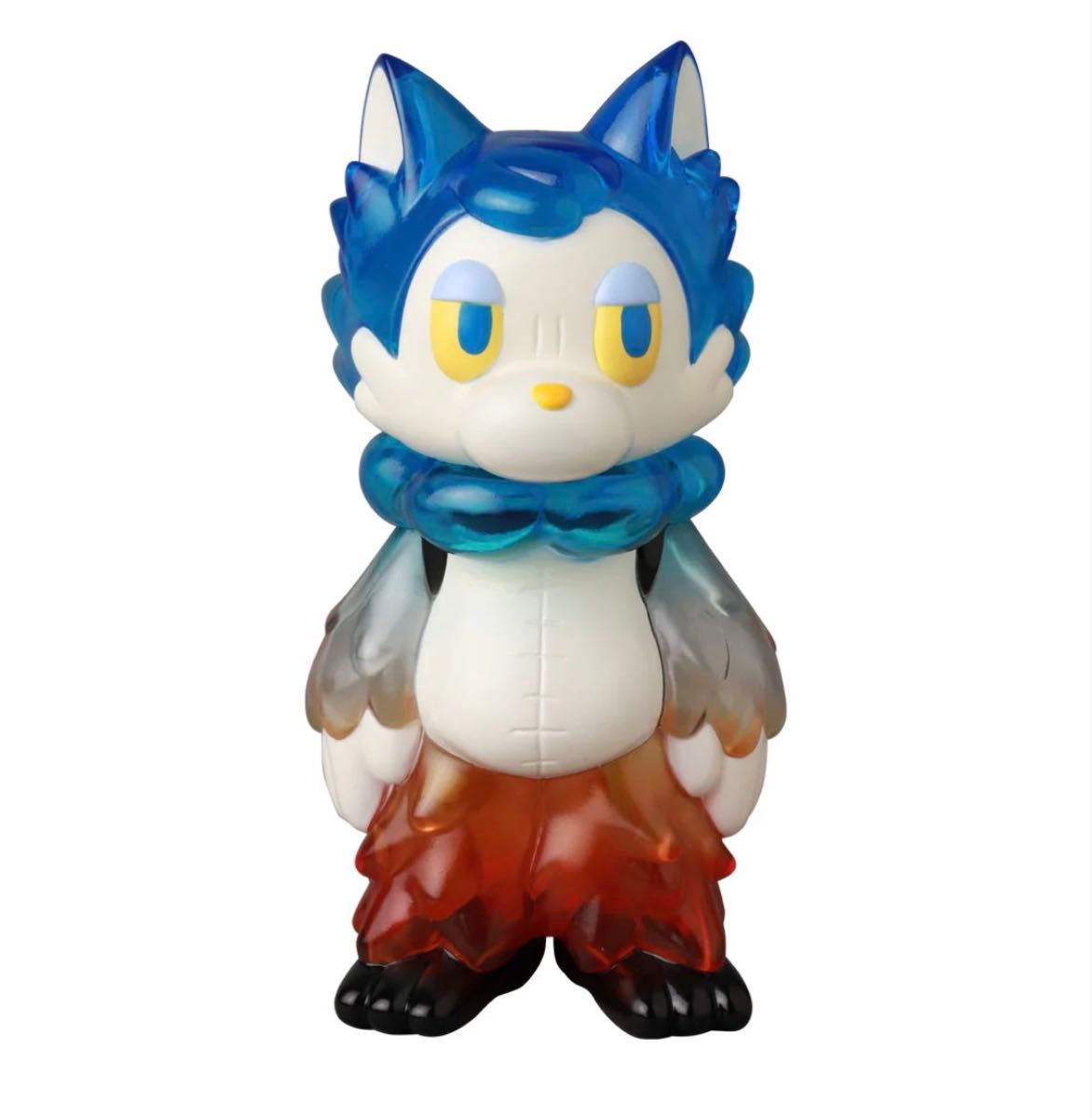 サイン入り あらいきりこ おおかみくん 青空 マーブル ソフビ｜Yahoo