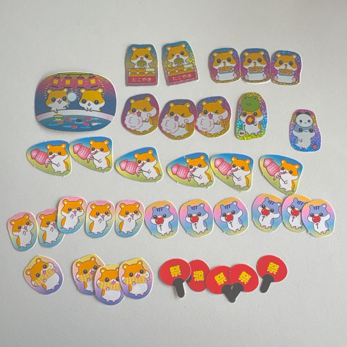 平成レトロ 当時もの ハムスター ハムちゃん 缶バッチ 缶バッジ セット