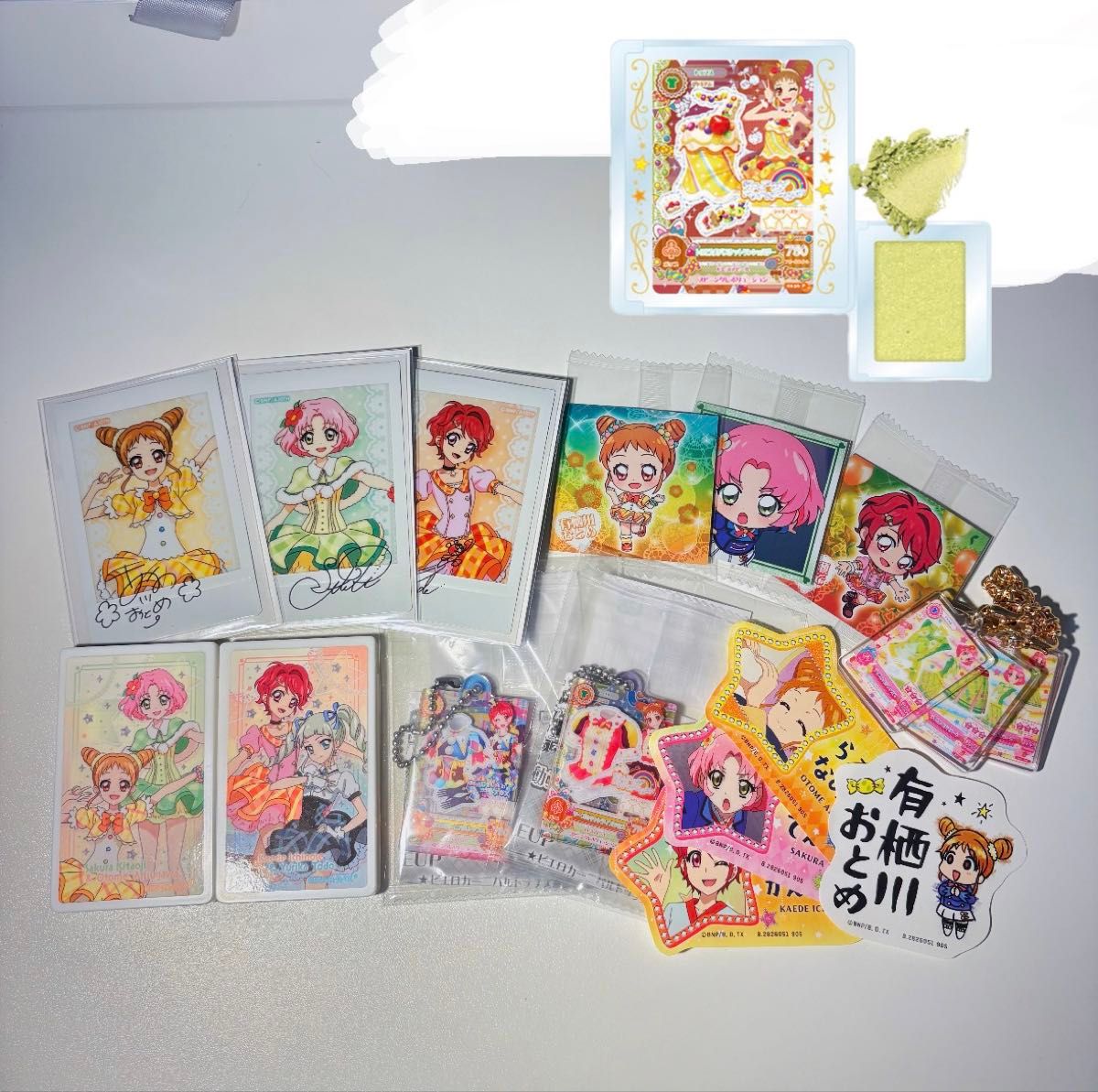 アイカツ ロックフェス 藤堂ユリカ ポスター柄 キャラクターグッズ 4種