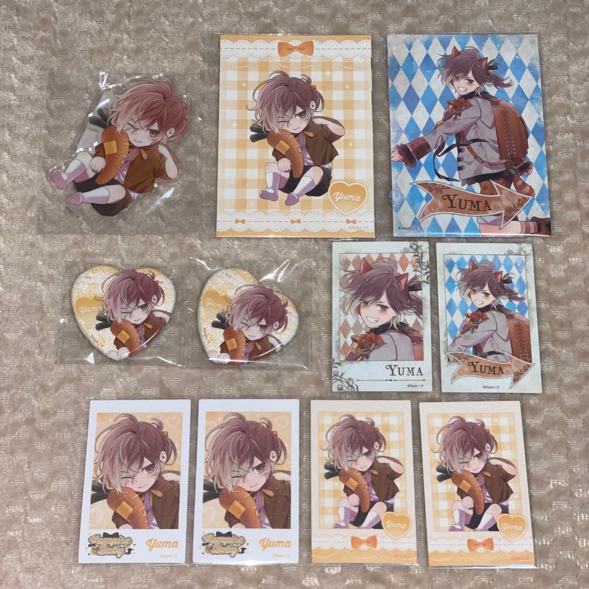 DIABOLIK LOVERS ディアラバ 無神ユーマ 缶バッジ DIABOLIK DEVILANGEL