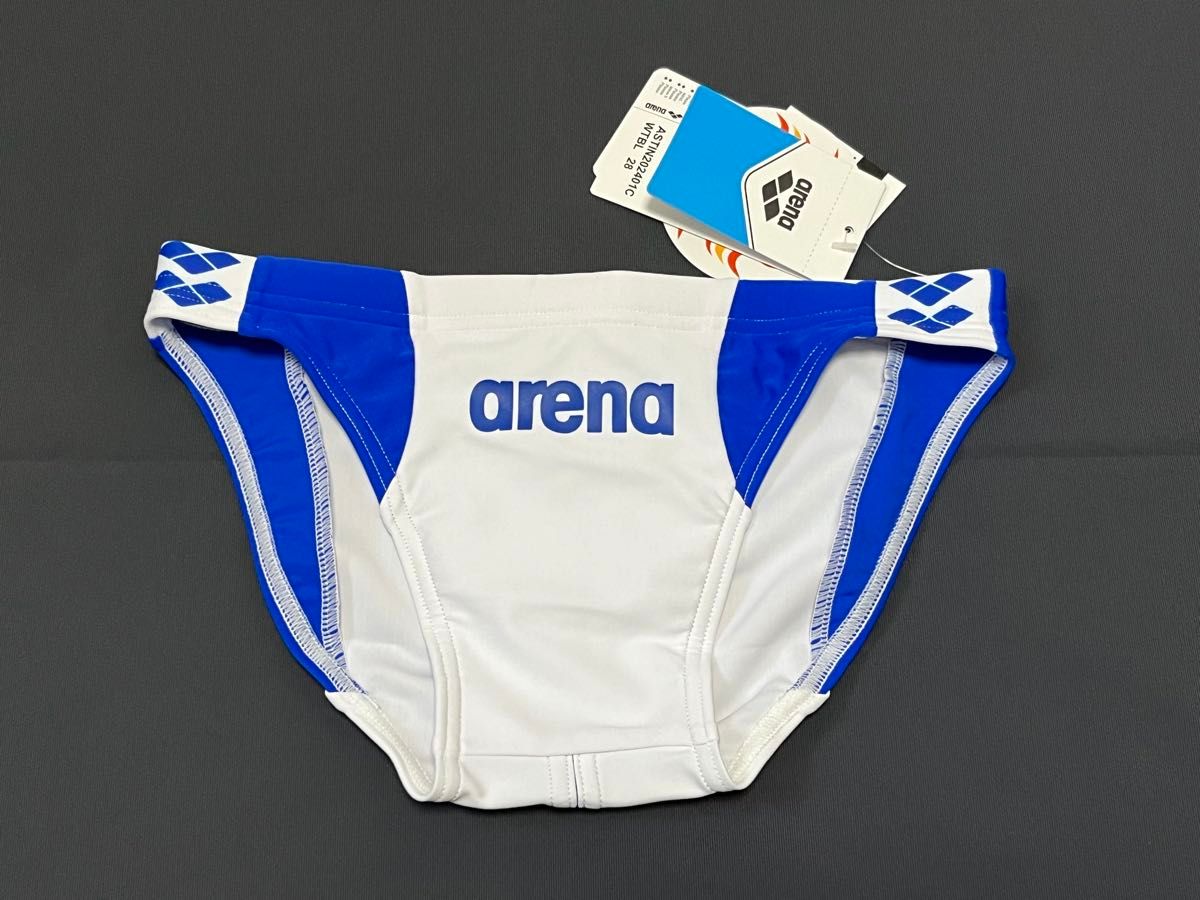 新品 arena 水着 白×青 30｜Yahoo!フリマ（旧PayPayフリマ）