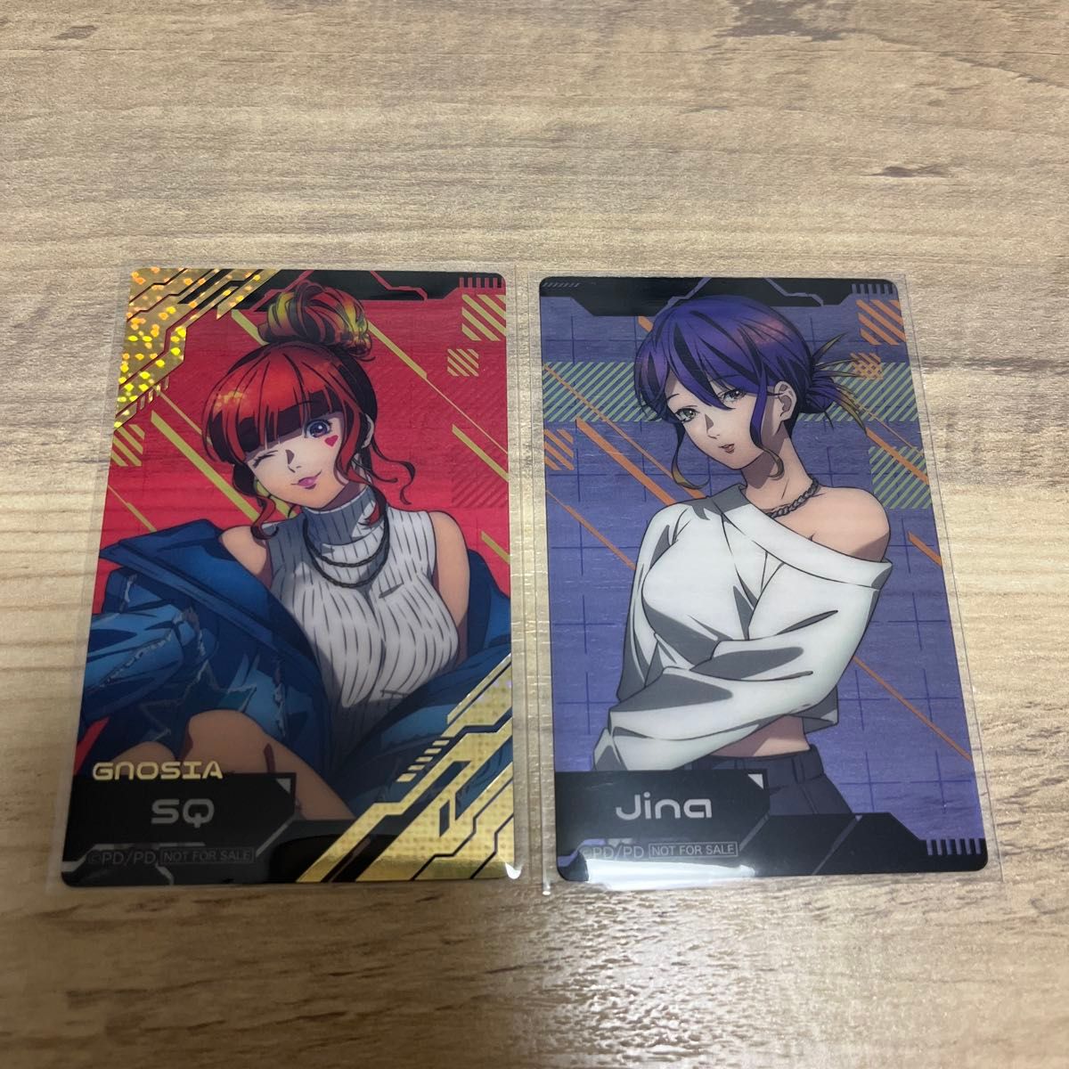 グノーシア namco ナムコ限定 特典 クリアイラストシートカード 12枚