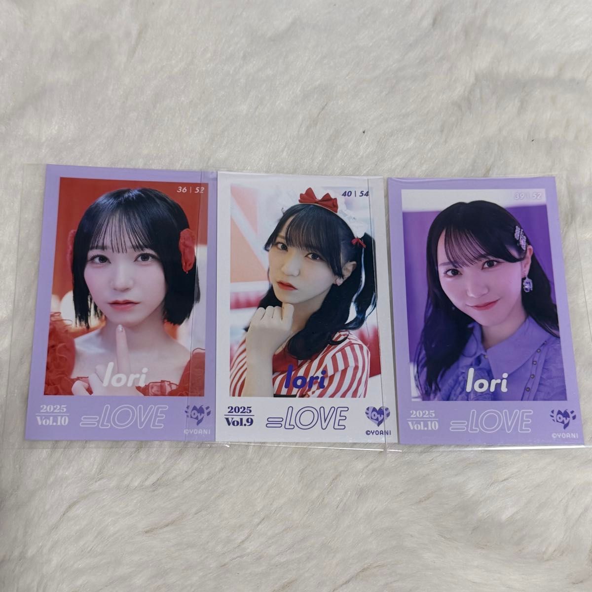 LOVE イコラブ 野口衣織 生写真 仲直りシュークリーム 赤帯 白帯