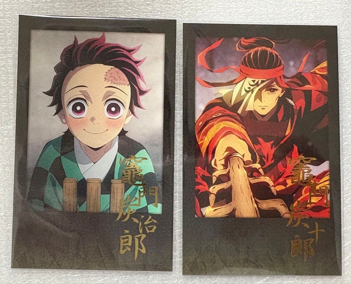 鬼滅の刃 お楽しみくじ 箔押し チェキ風ブロマイド 鬼舞辻無惨 無限城