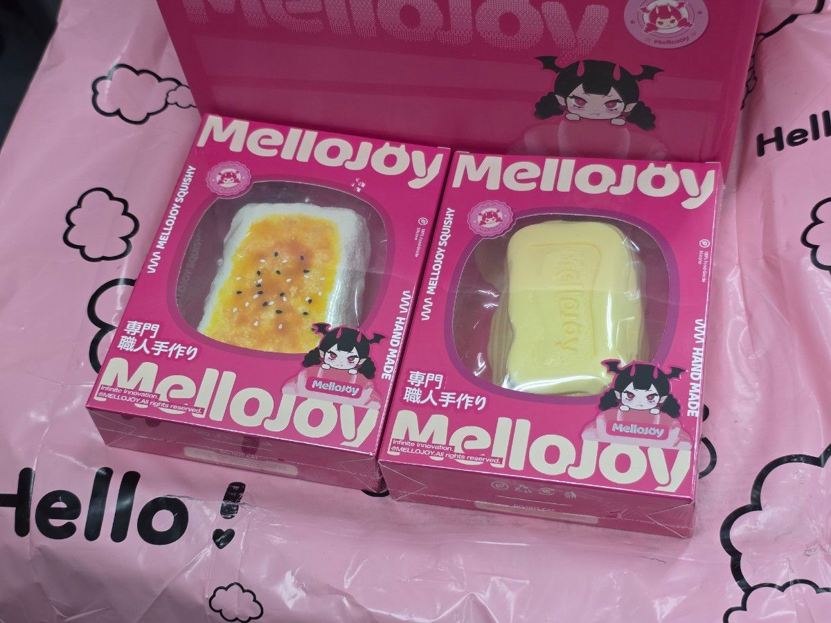 メロジョイ mellojoy スクイーズ バタークリームチーズ もちもちもち