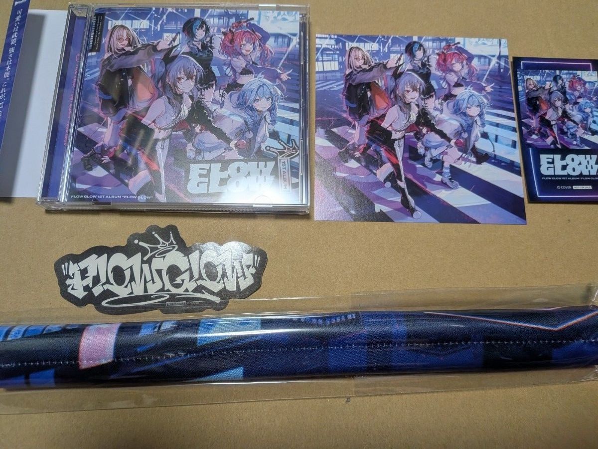 非売品 複製サイン入り B2ポスター FLOW GLOW×タワーレコード