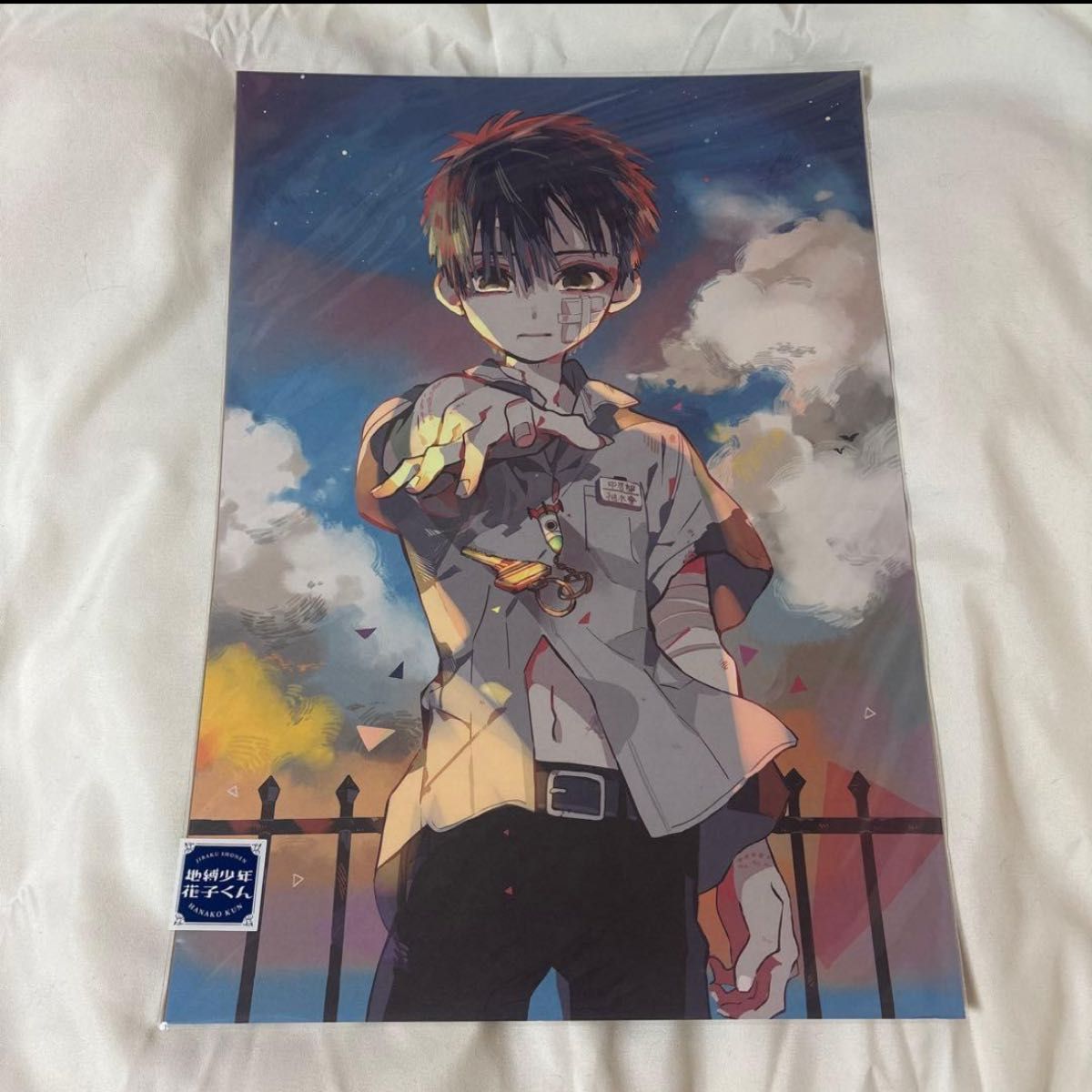 地縛少年花子くん 原画シート 柚木 普 あまね 花子くん ミュージアム