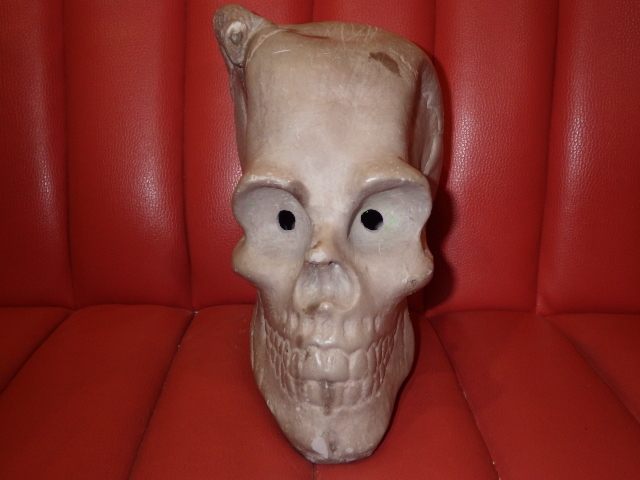 ビンテージ スカル 貯金箱 JAPAN 雰囲気系 髑髏 骸骨 ビンテージ