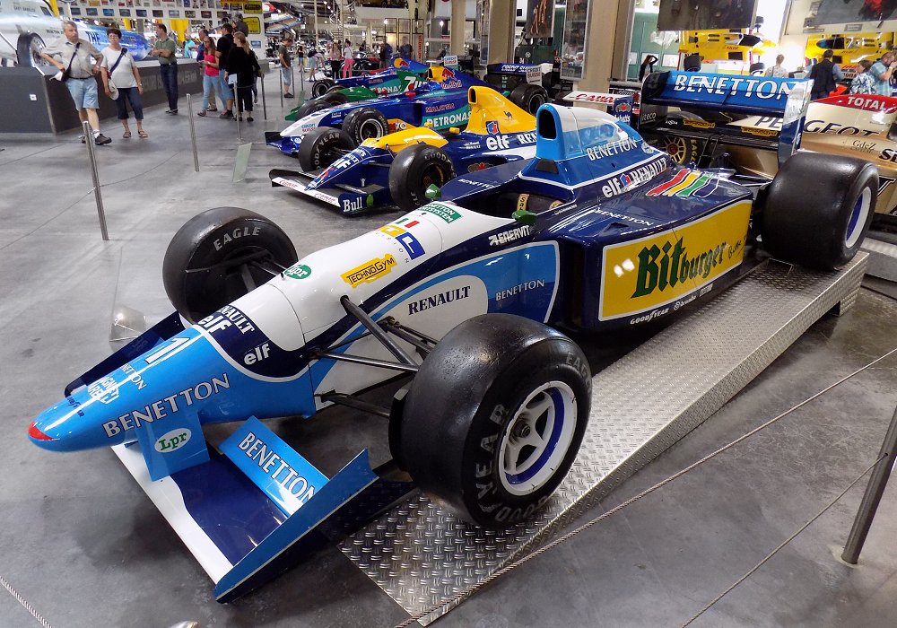Benetton B195 Renault F1, 1995 [Auta5P ID:24464 EN]