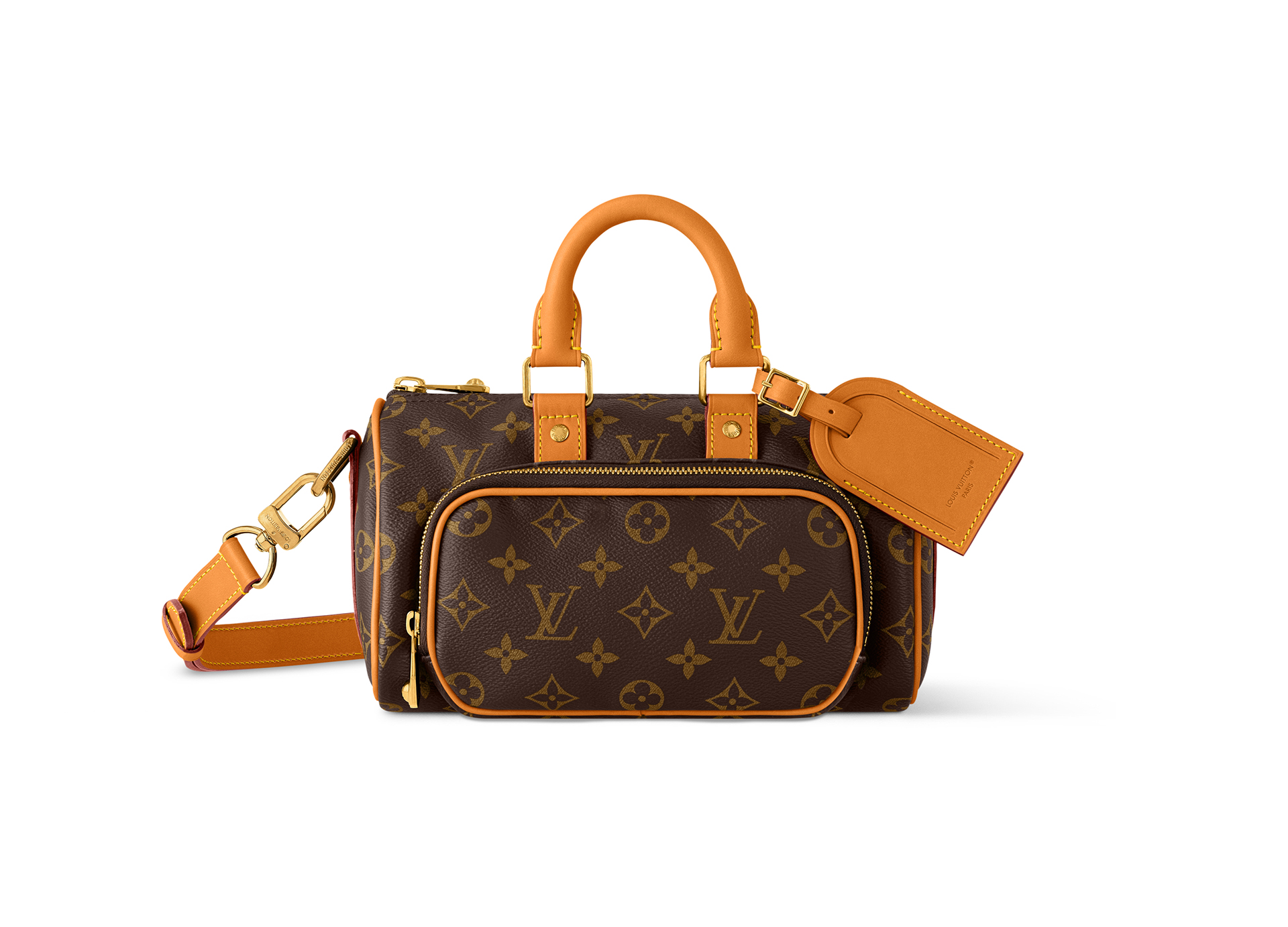 モノグラムにエイジング加工を施したルイ・ヴィトンの新作「キーポル