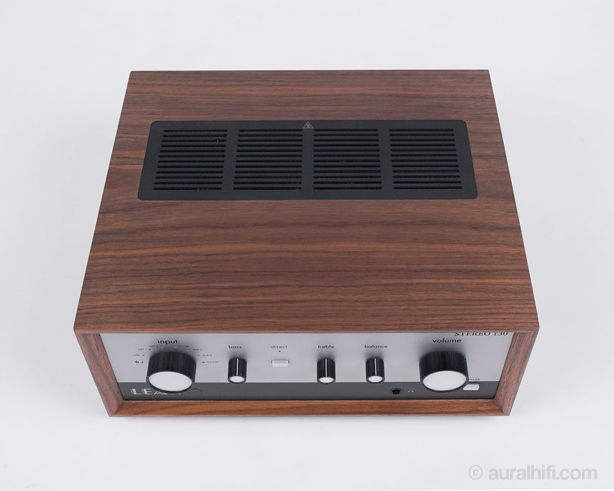 Leak Stereo 130 // New / Integrated Amplifier / Walnut Cabinet For