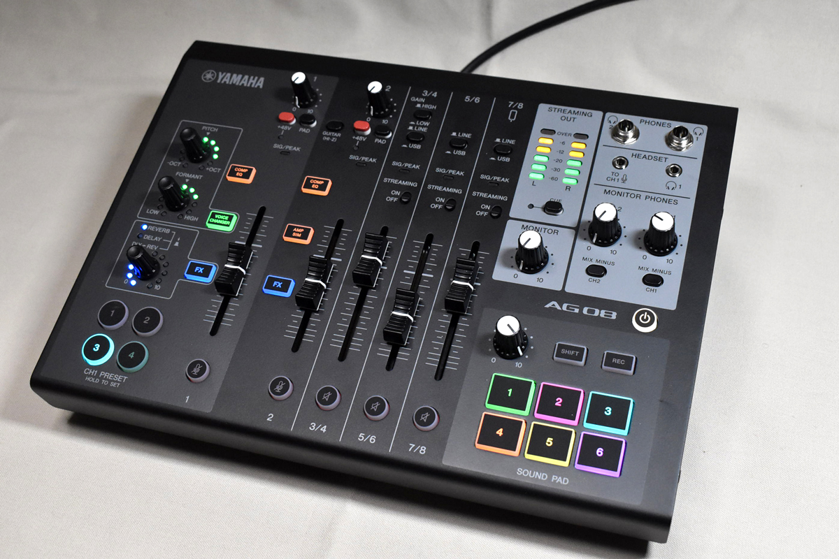 YAMAHA オーディオインターフェース AG06 マイク付き ヤマハ YAMAHA