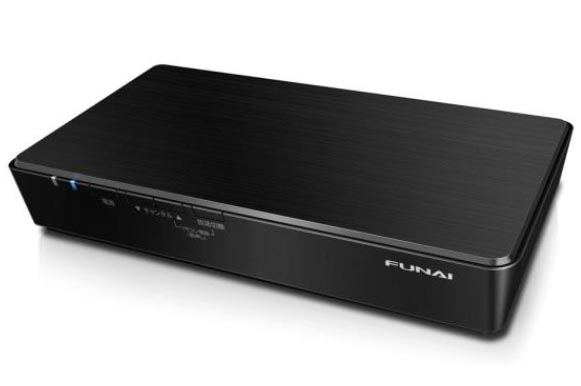 FUNAI 4Kチューナーがヤマダ電機独占発売。Android TV/Google