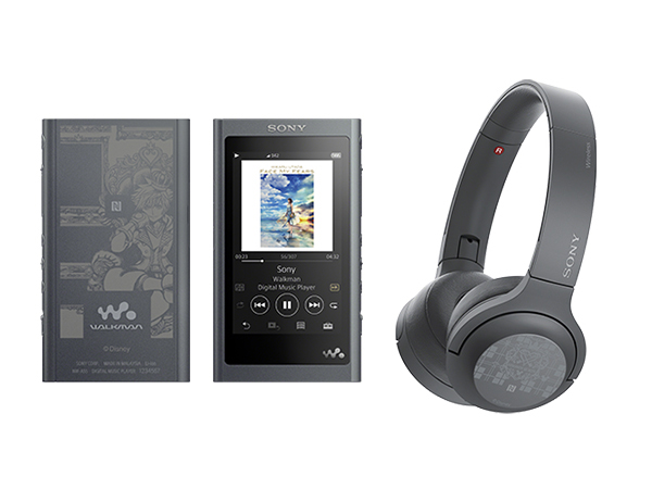 KINGDOM HEARTS III」コラボのウォークマンA。ヘッドフォンも - AV Watch