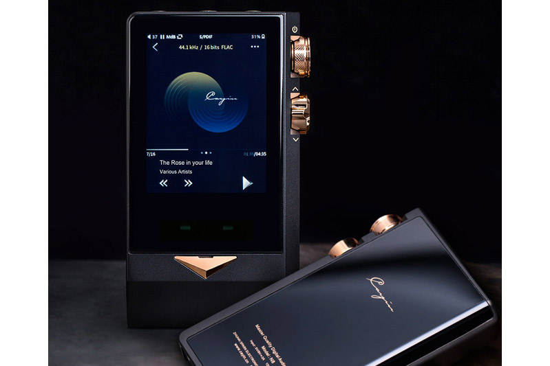 Nutube搭載プレーヤーCayin「N8」に、真鍮ボディの300台限定モデル