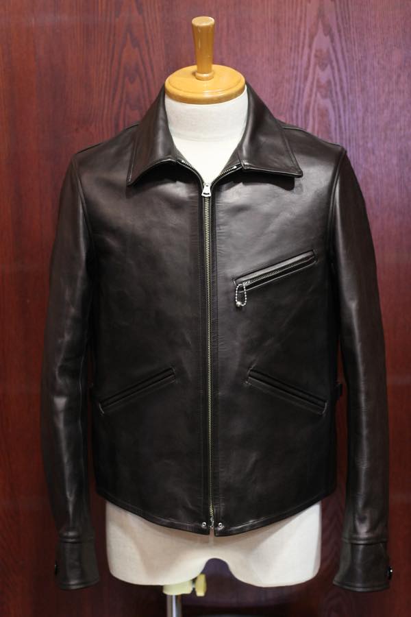 FINE CREEK LEATHERS シングルライダースジャケット BUD38 ファイン