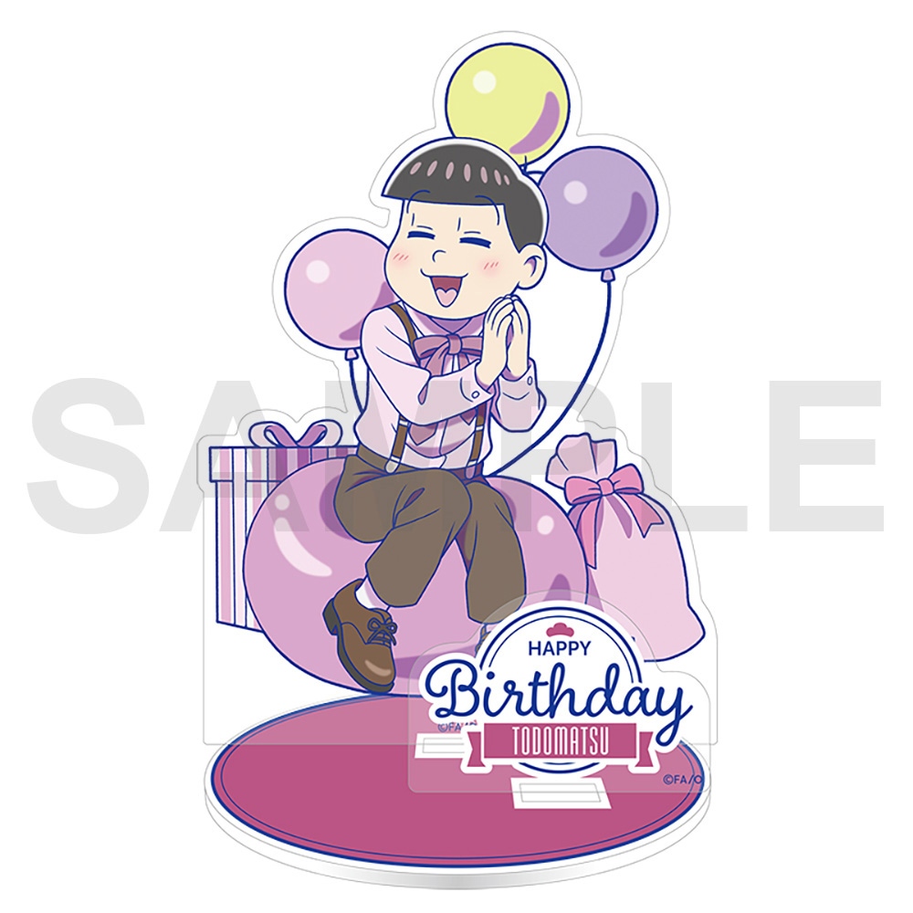 おそ松さん アクリルスタンド 缶バッジ セット 花とゆめ男子 当選 非売品