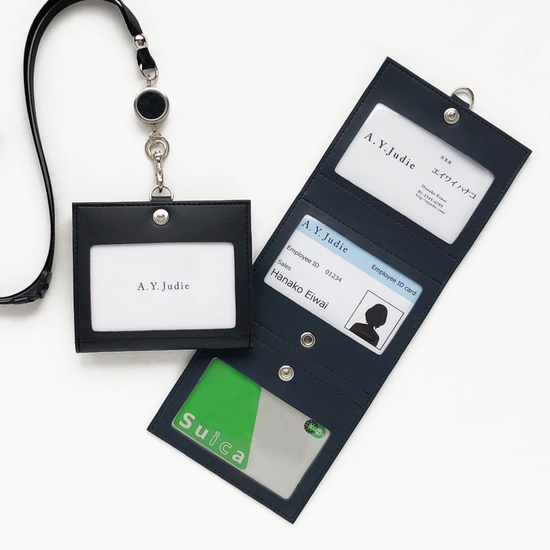 IDカードケース リバーシブル三窓 – A.Y.Judie