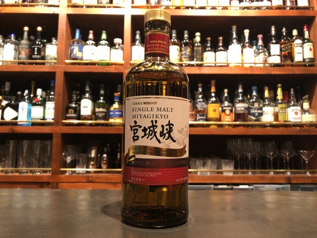 シングルモルト宮城峡 アップルブランデーウッドフィニッシュ - 麻布十
