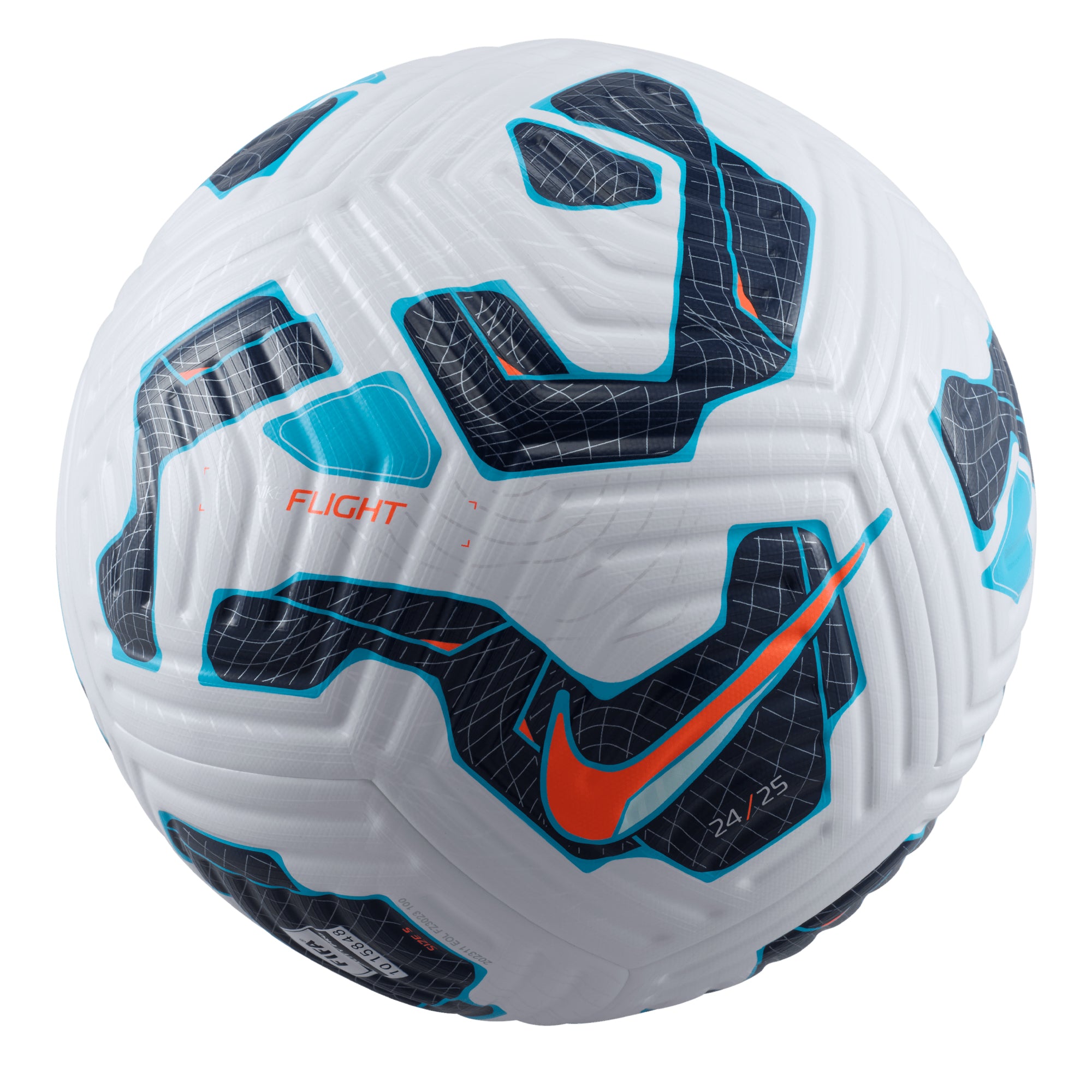 Nike 2024/25 Flight Ball White/Blackened Blue – Azteca Soccer
