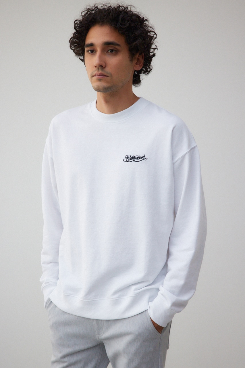 バックサガラ刺繍ロンT｜MEN｜251HSC90-101C｜AZUL BY MOUSSY