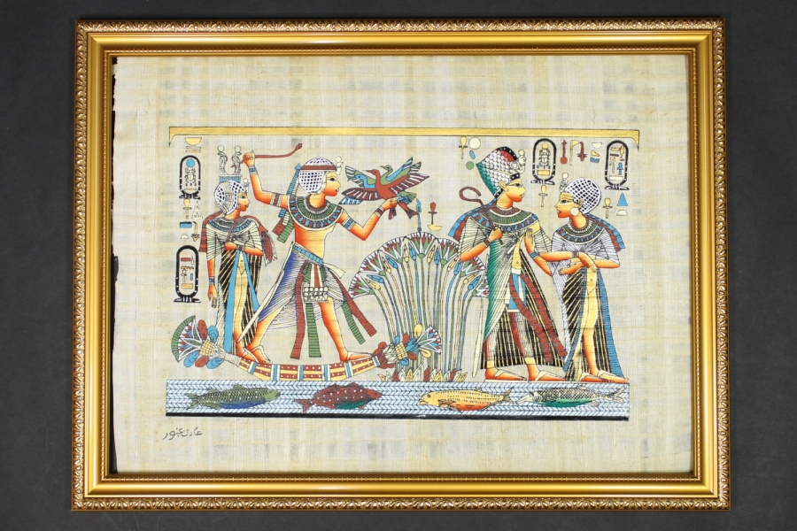 パピルス画 エジプト