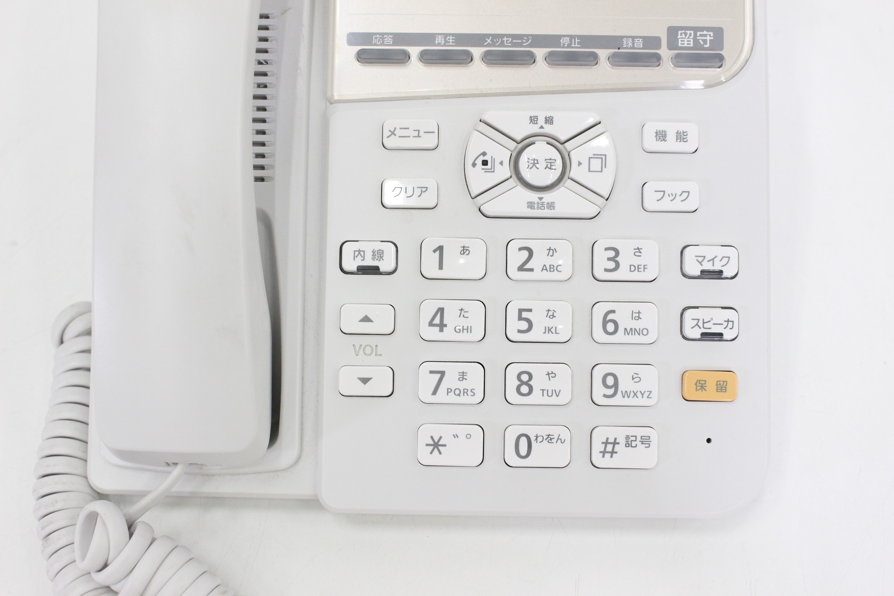 ZX-(24)RECSTEL-(H1)(W) NTT製 αZX ZX-｢24｣キｰ標準スター録音電話機