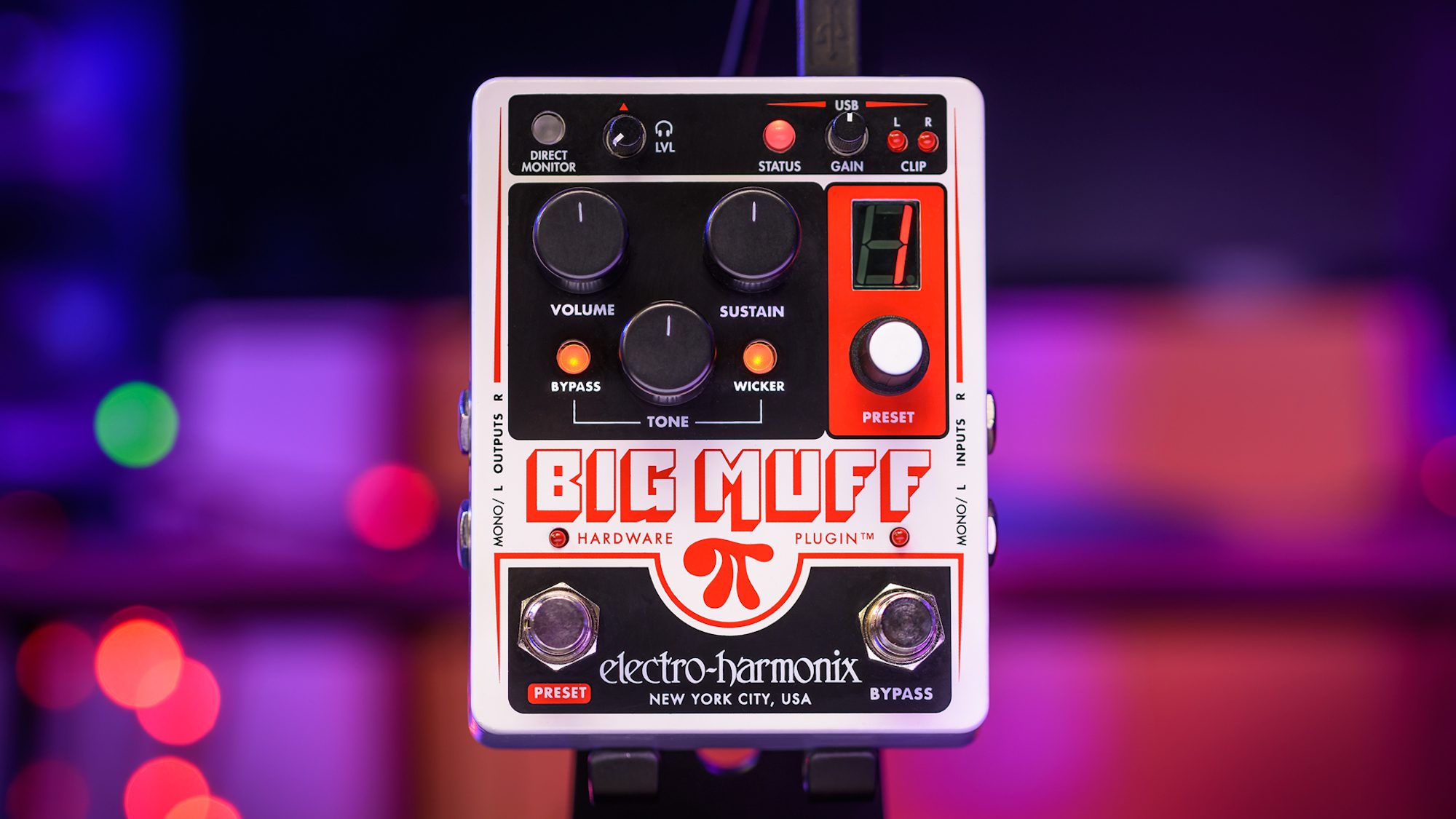 Electro-Harmonix Introduces the Big Muff Pi Hardware Plugin