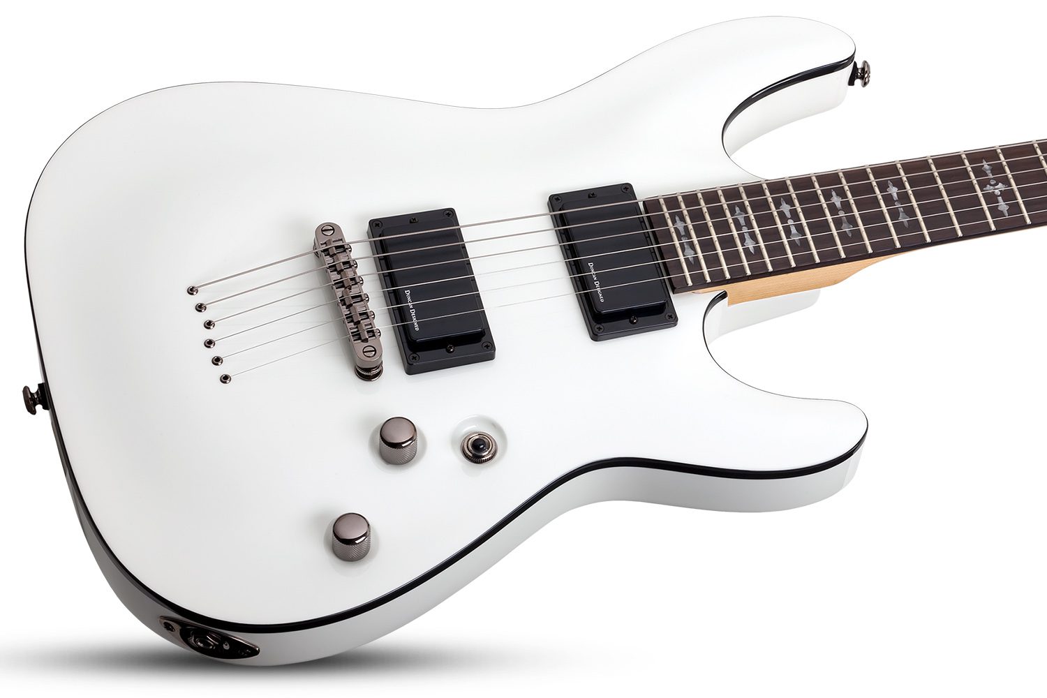 Schecter Demon 6 - Vintage White