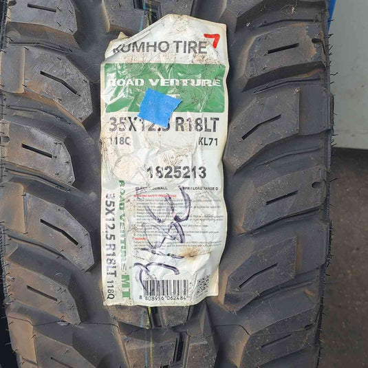 35x12.50R18 Kumho 10Ply Road Venture KL71 MT 1825213 – Tires Today
