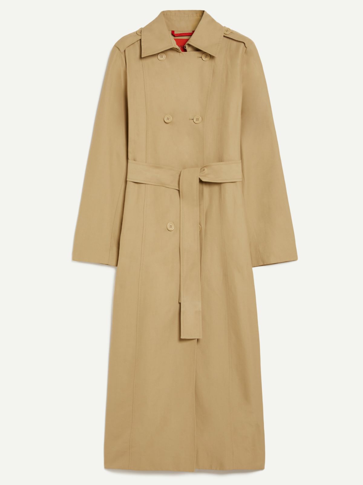 ミロング] ダブルブレスト ロング トレンチ コート, must | MAX&Co.