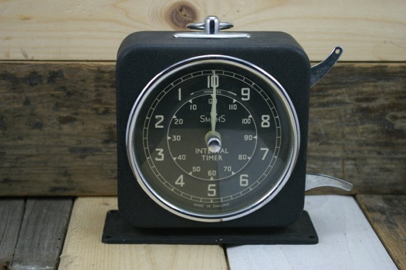 Smiths 10 min mechanical Interval Timer 1950 England - Vintage Man