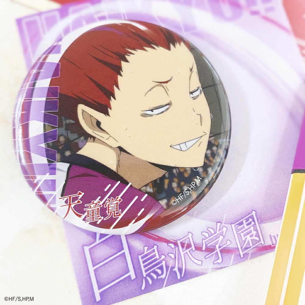 天童覚 ハイキュー展缶バッジ18個 ハイキュー!! A page of youth缶