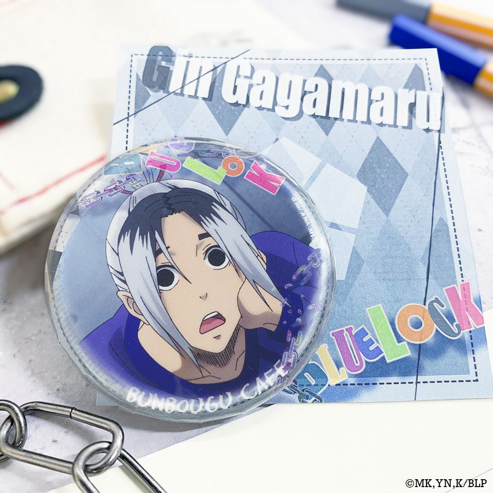 ブルーロック ブルロ 我牙丸吟 缶バッジ
